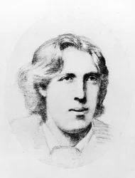 Porträt von Oscar Wilde